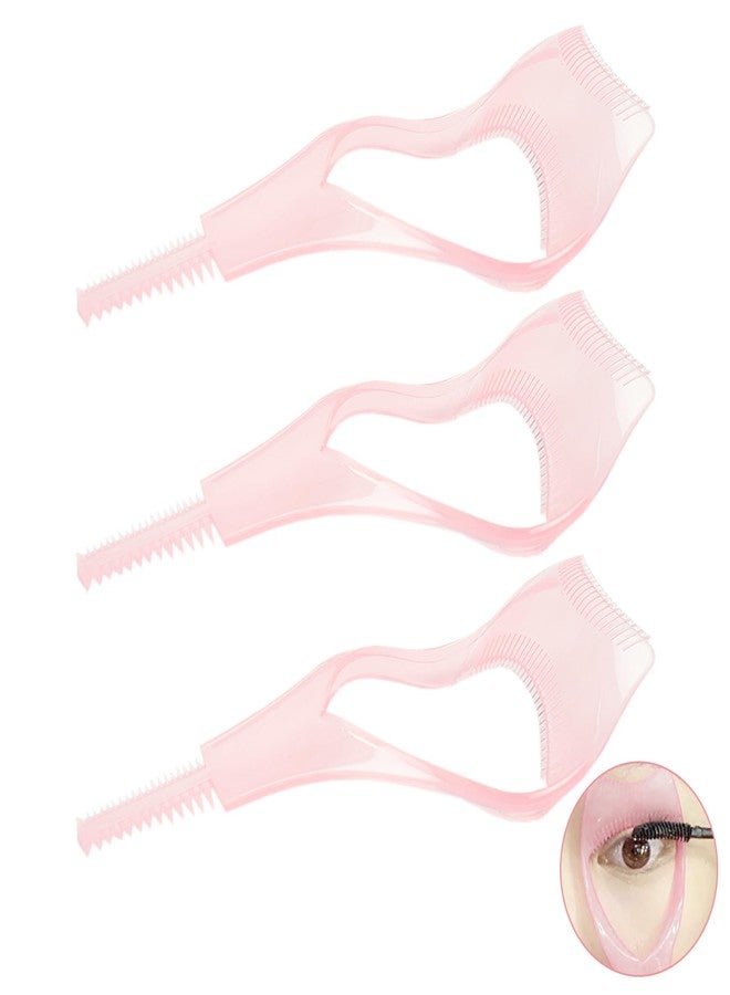 QIYUDA 3 Pcs Mascara Shield Applicator Guard, 3 in 1 Protector Tool for Eyelashes - Image 1