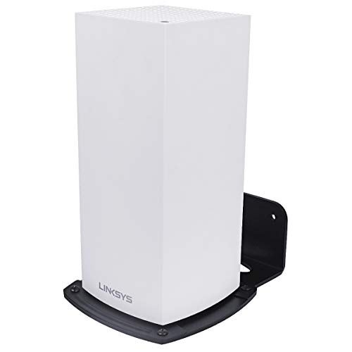 HOLACA Wall Mount Holder for Linksys Velop WiFi 6 Mesh Router MX5 Velop Ax MX4200, Bracket Hanger Stand Compatible with WiFi System for Whole Home Network(1 Pack) - Image 1