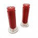XKMTSport Bike Dirt Bike Grips Gel Red Replacement Compatible with APRILLA BMW Ducati TRIUMPHYAMAHA Polaris Offroad Dirt Bike78 Left 1 Right B017QV929K - Image 2
