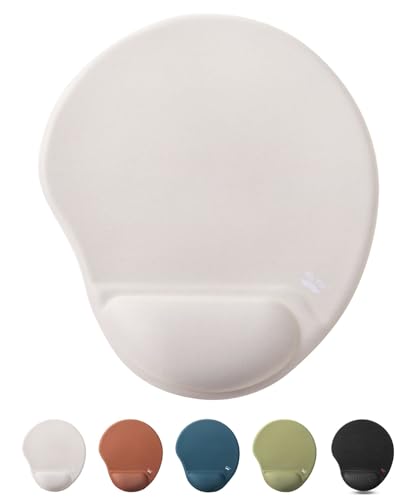Mr. Pen- Ergonomic Mouse Pad With Wrist Support, Beige, Gel Gaming Pad - Image 1