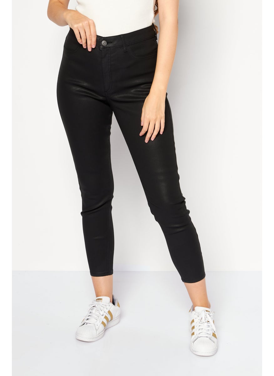 Women Regular Fit Plain  Stretchable Dark Denim Jeans, Black - pzsku/Z1F1FF7A2C8E8E92FA8DAZ/45/_/1724351216/7b685de0-30a4-4714-8548-e44bac5212d7