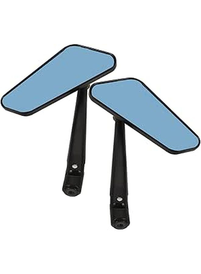 Aluminum Alloy Low Profile Rearview Mirrors for Motorcycles and ATV Handlebar - Image 1