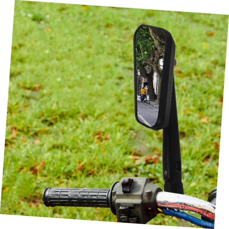 Aluminum Alloy Low Profile Rearview Mirrors for Motorcycles and ATV Handlebar - Image 5