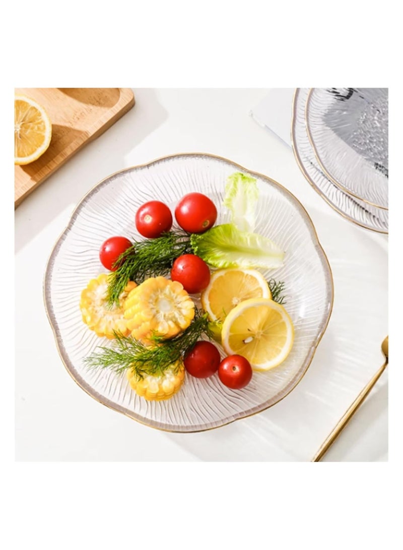 سبيس شوب طبق فاكهة، طبق فاكهة أكريليك مزخرف، طبق فاكهة منزلي، أطباق حلوى، أوعية فاكهة للحلويات. - Image 3