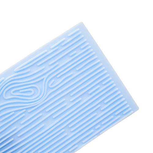 Grosun 6 Packs Fondant Impression Mat Fondant Texture Mats Clay Mold Set Lace Embossing Mat Fondant Cake Embossed Impression Sheets for Cake Decorating - Image 3