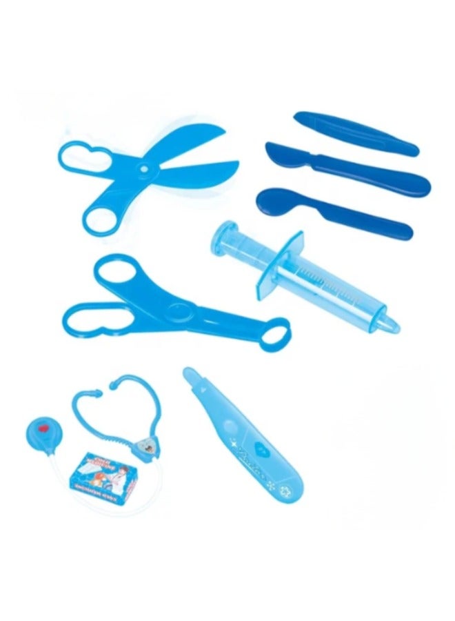 TOY GARDEN 10-Piece Toy Doctor Set with Carry Case – Pretend Play Medical Kit for Kids - Image 2