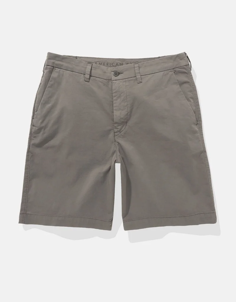 American Eagle  AE Flex 9" Khaki Short for Men | Best Price UAE