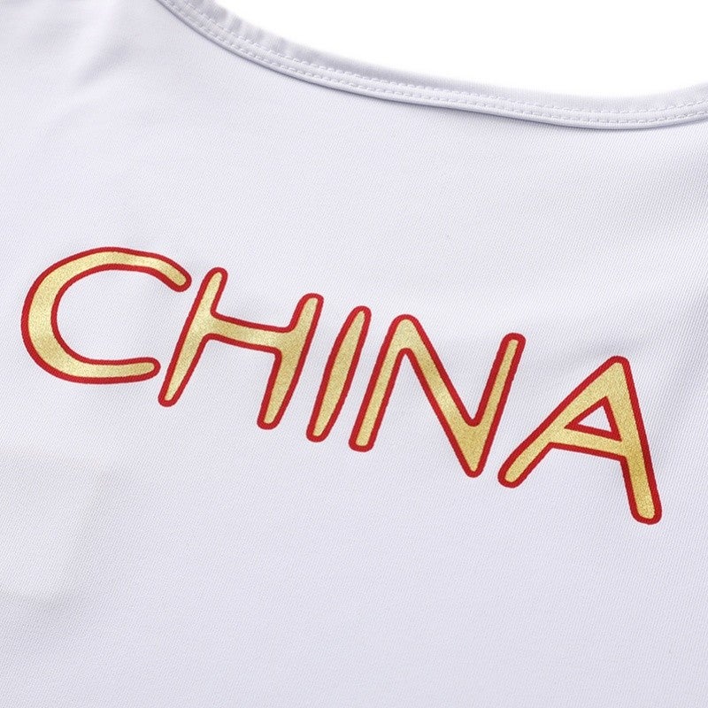 Chinese Team Polo Shirt Short-Sleeve T-Shirt Sportswear Sports Training Apparel Martial Arts Coach Uniform Competition Award-Winning T-Shirt Trendy - Image 4