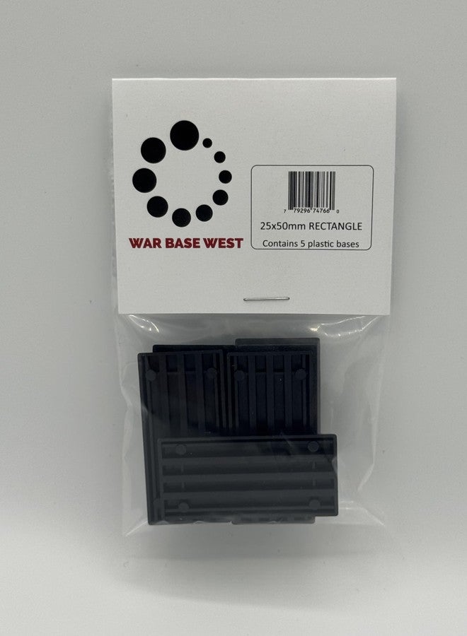 War Base West Lot of 20 Warhammer Fantasy 25mm X 50mm Cavalry Bases Rectangular - Image 1
