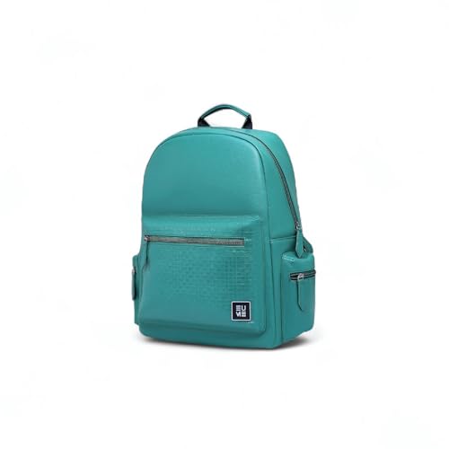EUME Cosmo 16L Laptop Bag for Men, Forest Green | 1 Large Compartment Office Laptop Backpacks | Fits Up to 13.5" Laptop | Premium Vegan Leather | Travel Bag | Bagpacker Bag for Men and Women - Image 1