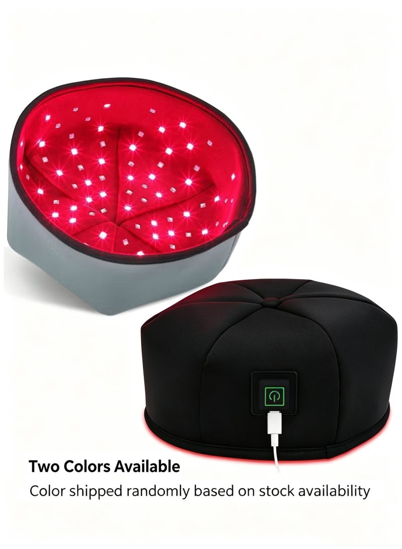 SKT Shiketro 120PCS Lamp Beads LED Red and Infrared Light Therapy Cap for Stress Relief Brain Relax Hair Loss Regrowth Treatment Cap - Image 1