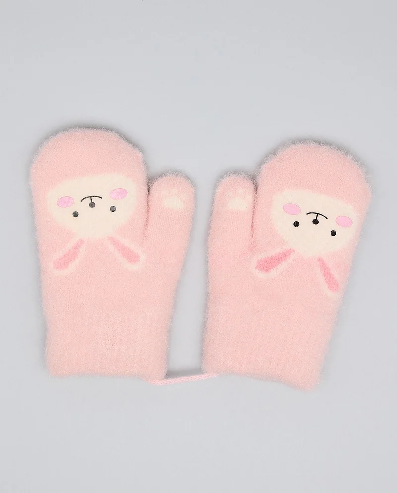 أر أند بي Printed Winter Gloves