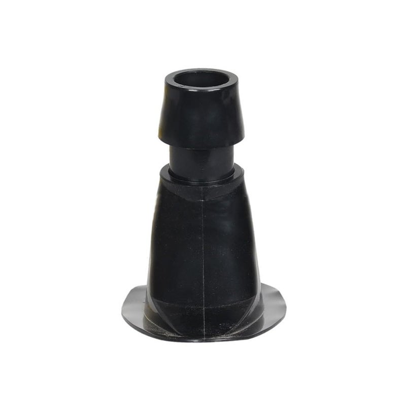 Black Plastic Fishing Rod Holder Adhesive Bracket Tackle Support For Kayaks Inflatable Boats - Image 2