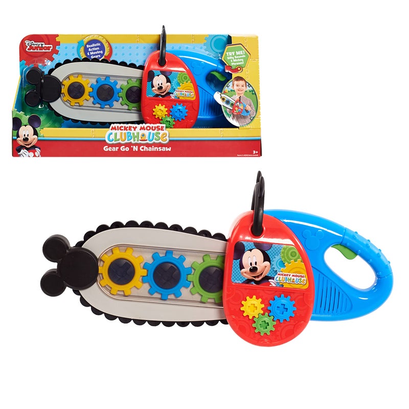 Just Play Disney Junior Mickey Mouse Clubhouse Gear N Go Chainsaw with Sounds Kids Toys for Ages 3 Up Amazon Exclusive by Just Play - Image 3