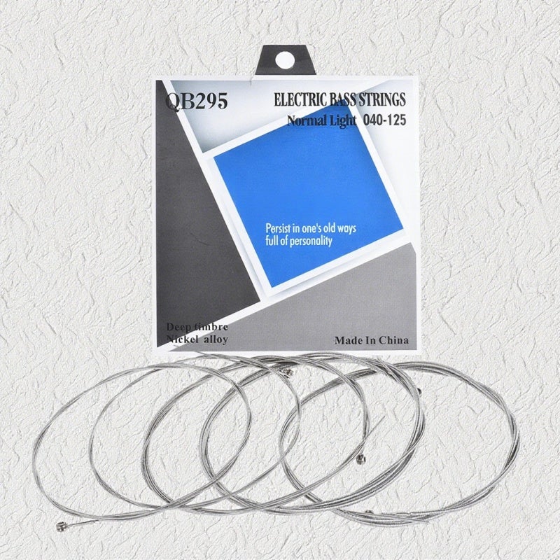 Orphee Electric Bass Strings Hexagonal Steel Core Nickel Round Wound 6-String Bass Replacement - Rich Pure Tone Well-Balanced Vibration for Professional Playing - Image 5