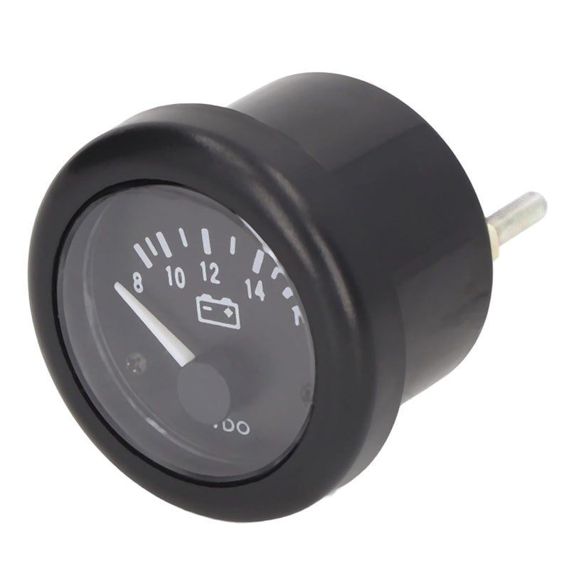 Qiilu Automobile Voltage Meter 2in Engine Voltage Meter Voltmeter 8‑16V Measuring - Multi Testers (12V) - Image 2