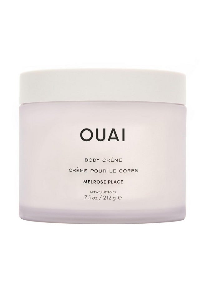 Ouai - Body Cream, Melrose Place - Hydrating Whipped Body Cream With Cupuaçu Butter, Coconut Oil And Squalane - Softens Skin And Delivers Healthy-Looking Glow - Sulfate Free Skin Care - 7.5 Oz - Image 1