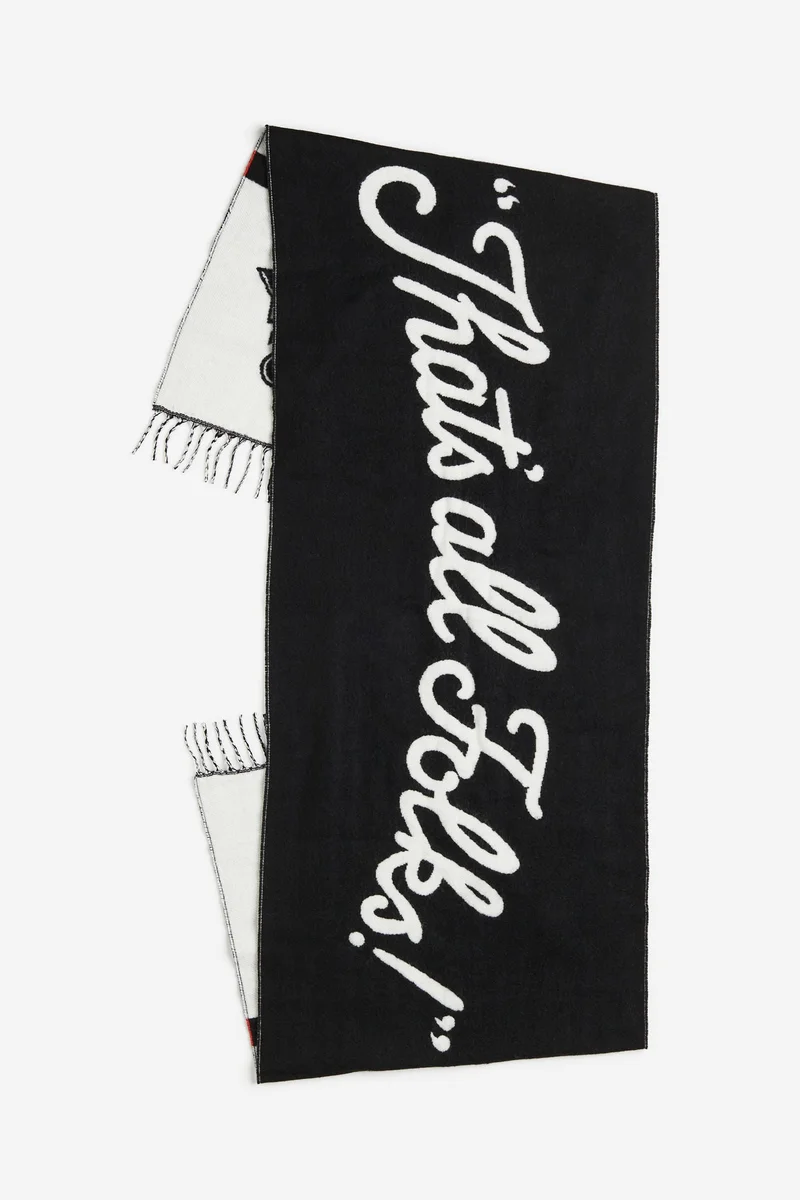 اتش اند ام Jacquard-Weave Scarf