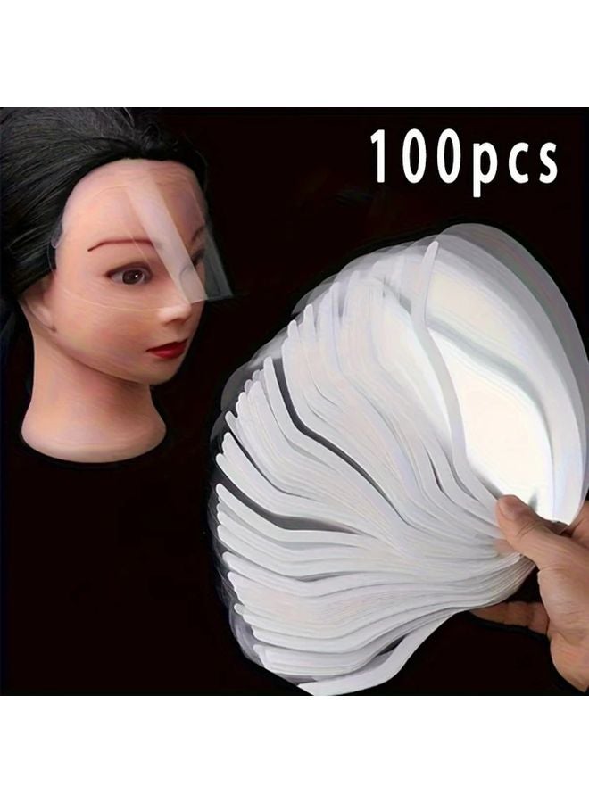 100 Pcs Clear Shower Eyeshield Waterproof Sunscreen For Lash Extensions Eye Surgery - Image 2