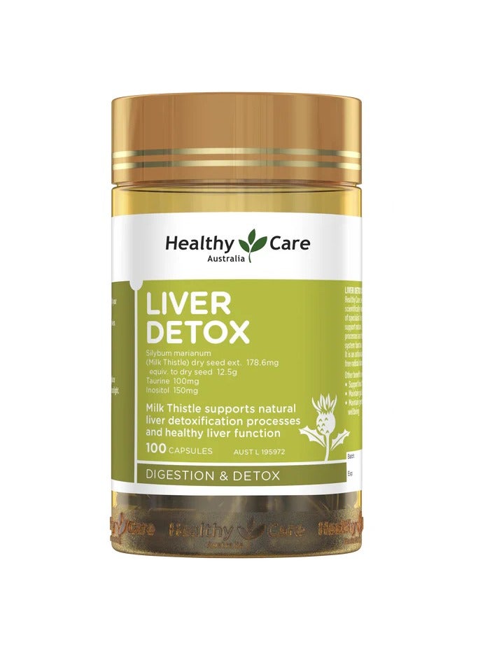 Healthy Care Healthy Care Liver Detox 100 Capsules  - Image 1
