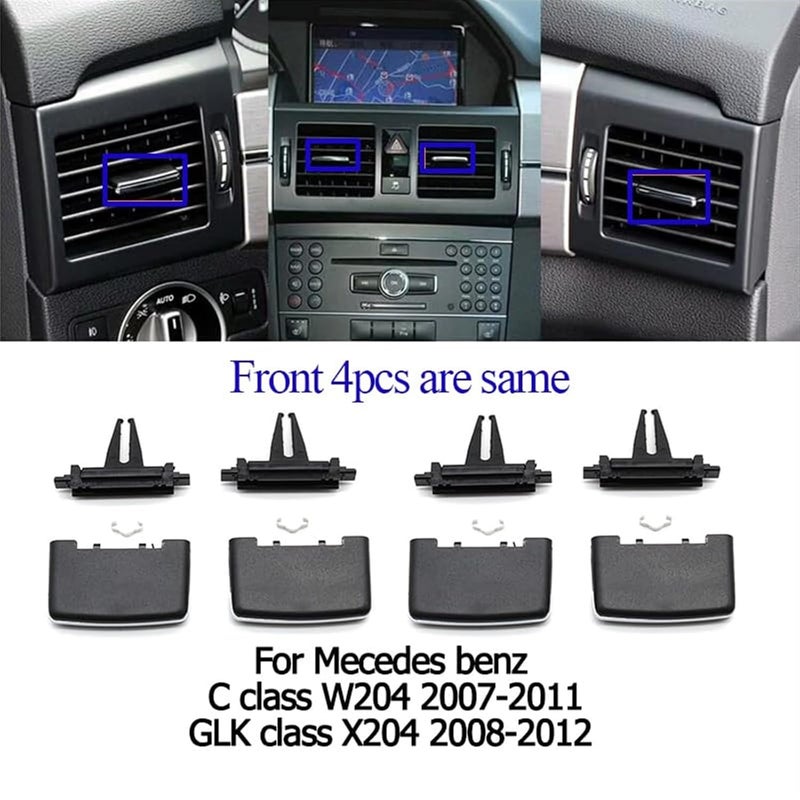 Yurefax Air Conditioner Vent Grille Outlet Tab Clip - Image 4