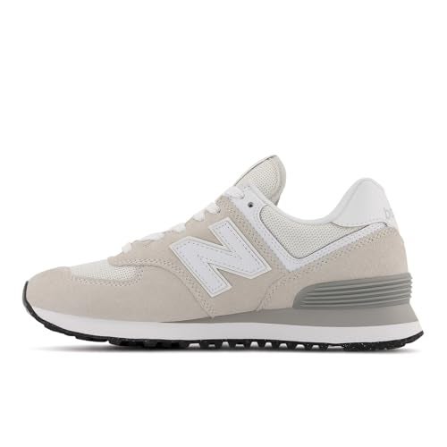 New Balance Women's 574 Core Sneaker, Nimbus Cloud/White, 7 - Image 5