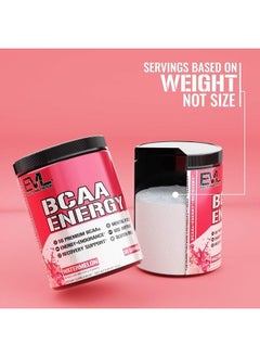 Evlution EVL BCAAs Amino Acids Powder - BCAA Energy Pre Workout Powder for Muscle Recovery Lean Growth and Endurance - Rehydrating BCAA Powder Post Workout Recovery Drink with Natural Caffeine - Watermelon  - Image 5