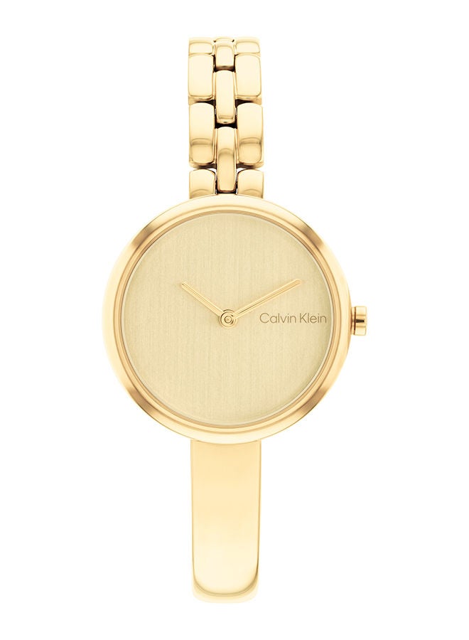 CALVIN KLEIN Women's Analog Round Shape Stainless Steel Wrist Watch 25200279 - 28 Mm - Image 1