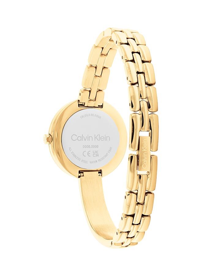CALVIN KLEIN Women's Analog Round Shape Stainless Steel Wrist Watch 25200279 - 28 Mm - Image 2