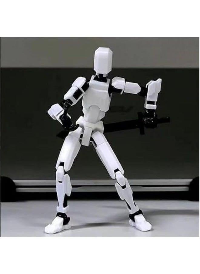 Lucky Dummy T13 Figure, 3D Printed Multi-Articulated Robot, Titan 13 Action Mannequin Activity Model Full Body  - Image 3