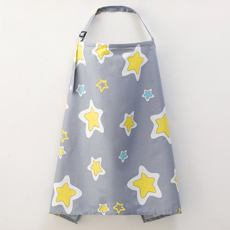 Cotton Breastfeeding Towel Breastfeeding Towel Breastfeeding Towel Go Out Breastfeeding Shawl Spring Summer Autumn Shelter Towel Sling Cloth Prevent Light - Image 1