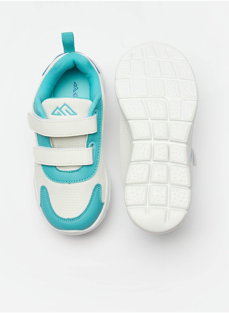Oaklan by Shoexpress - Boys Textured Sports Shoes with Hook and Loop Closure - Image 1