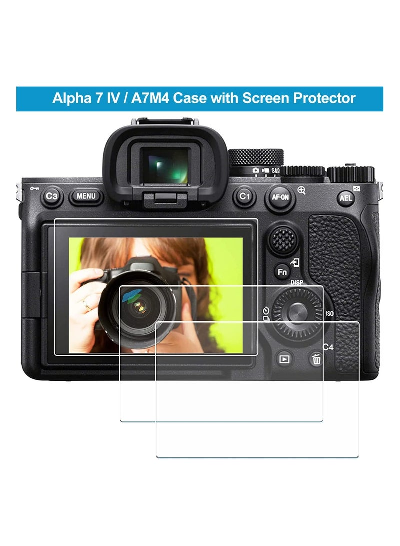 Scratch-resistant ultra-thin softshell camera bag with screen protector for Sony Alpha 7 IV, A7M4, A7 IV digital cameras, A7IV exclusive accessory (not available for A7R4 or A7III) - Image 2