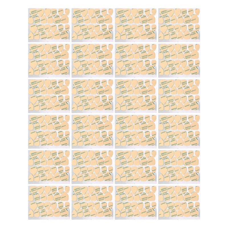 50 Sheets Nail Adhesive Tabs Double Side Nail Glue Sticker Resin Water Reistant Nail Glue Sticker for Home Nail Salon - Image 1