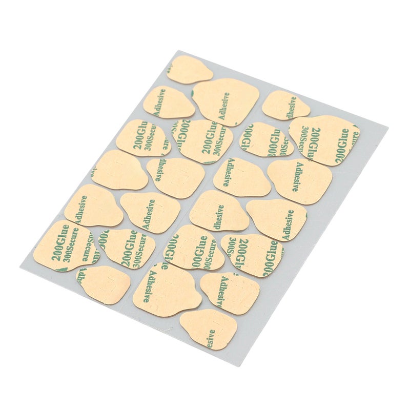 50 Sheets Nail Adhesive Tabs Double Side Nail Glue Sticker Resin Water Reistant Nail Glue Sticker for Home Nail Salon - Image 2