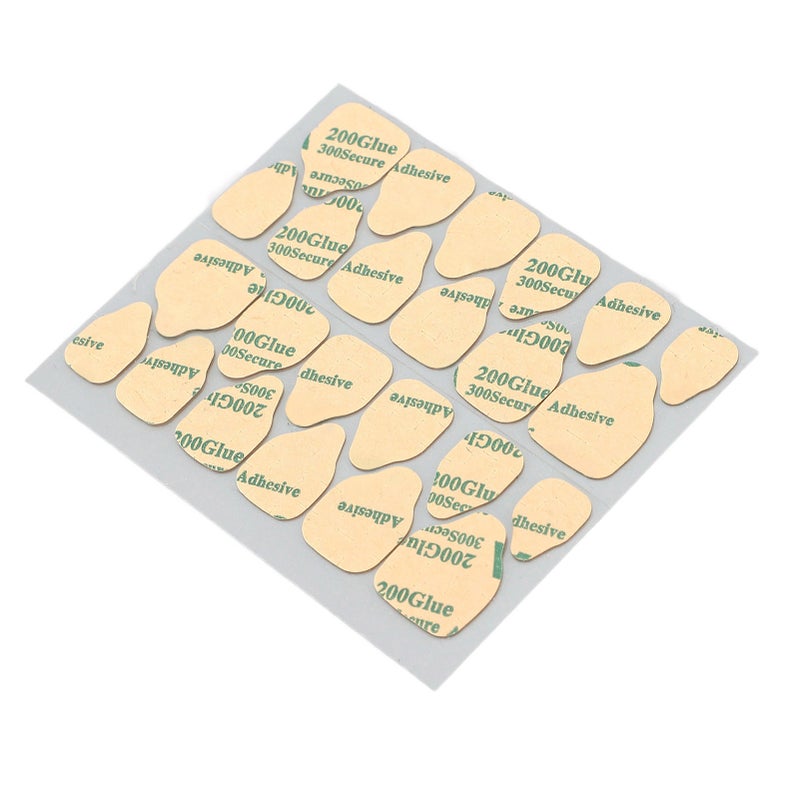 50 Sheets Nail Adhesive Tabs Double Side Nail Glue Sticker Resin Water Reistant Nail Glue Sticker for Home Nail Salon - Image 4