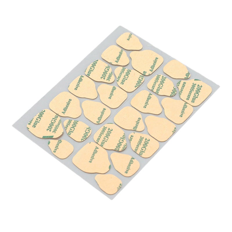50 Sheets Nail Adhesive Tabs Double Side Nail Glue Sticker Resin Water Reistant Nail Glue Sticker for Home Nail Salon - Image 5