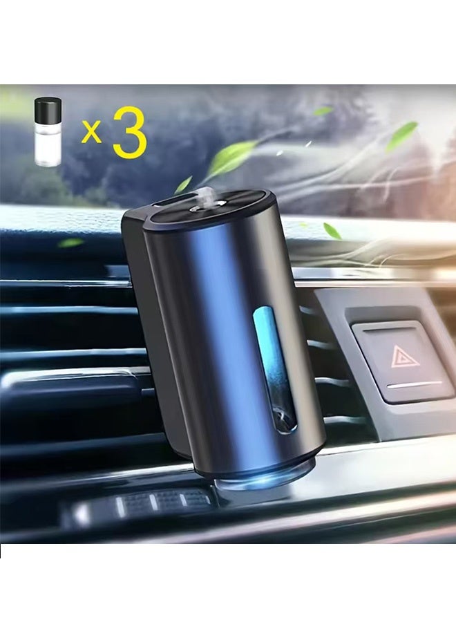 JCB CHIC معطر هواء السيارة مع ثلاثة مستويات كثافة قابلة للتعديل، معطر هواء كهربائي تلقائي معطر هواء السيارة مع مرطب هواء السيارة برائحة الزيت العطري - Image 1