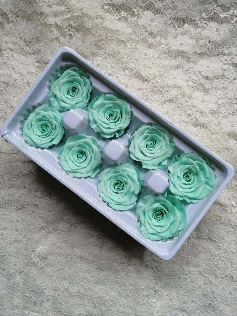 Y&D Preserved Rose 4-5cm - Real Dried Flowers, Immortal Rose for Valentine's Day Gift, DIY Bouquet & Artificial Flower Arrangements - Image 5