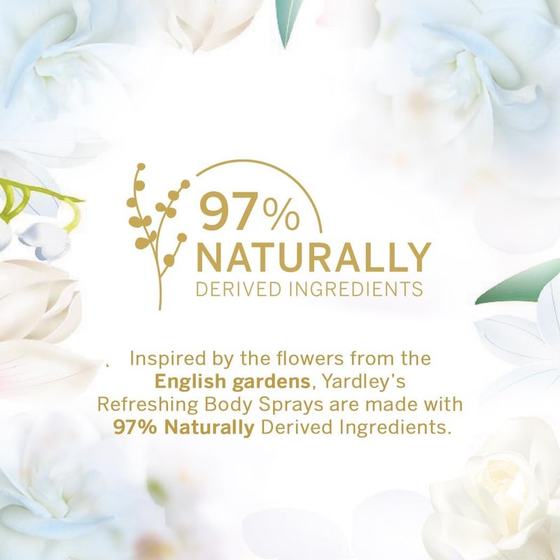Yardley London English Daisy Body Spray - 200ml - Image 4