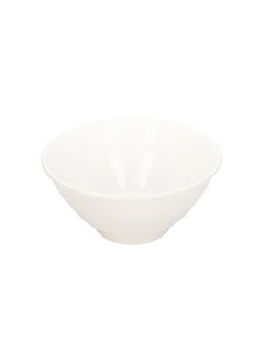 Restaurantware Restaurantware-Voga 16 Ounce Dinner Bowls, 10 Premium Serving Bowls - Top Rack Dishwashable, Wide Rim, White Melamine Salad Bowls, Serve Hot And Cold Foods, For Parties Or Events  - Image 1