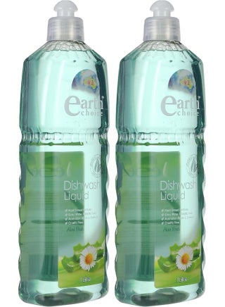 Earth Choice Dishwash Liquid, 1 Liter, Assorted Color/ Scent, Pack of 2 - view 3