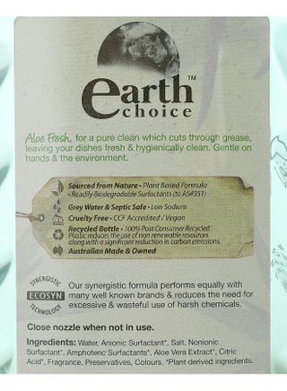 Earth Choice Dishwash Liquid, 1 Liter, Assorted Color/ Scent, Pack of 2 - view 4