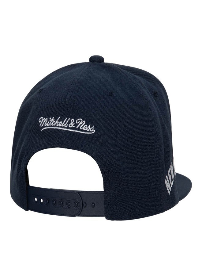 Mitchell & Ness Men's Evergreen Snapback Coop New York Yankees Navy - Image 2