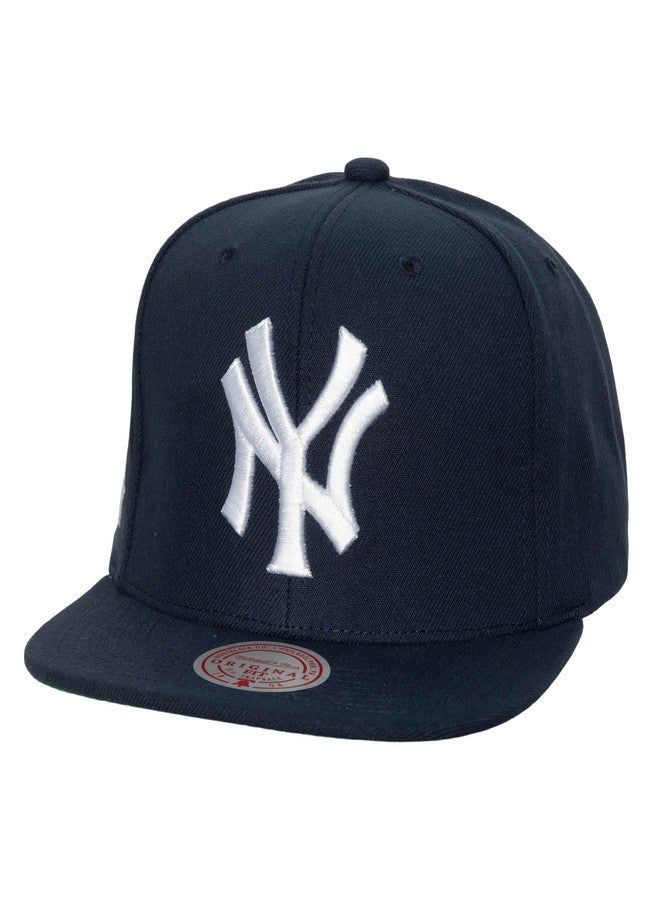 Mitchell & Ness Men's Evergreen Snapback Coop New York Yankees Navy - Image 1