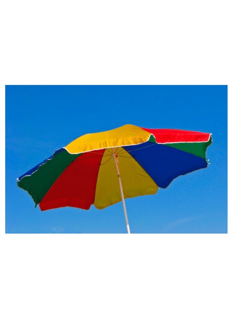 ايجيبت انتيكس شماسي بحر قماش دك الون مختلفة صناعة يدوية من ايجيبت انتيكس (قطر 2 متر ) - Image 1