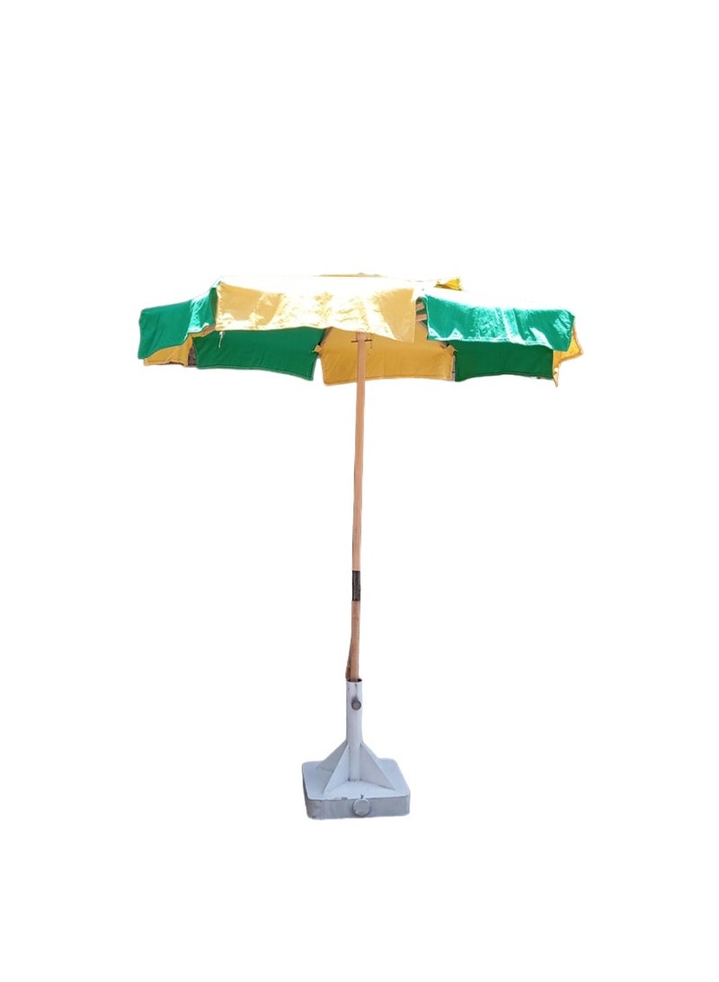 ايجيبت انتيكس شماسي بحر قماش دك الون مختلفة صناعة يدوية من ايجيبت انتيكس (قطر 2 متر ) - Image 5