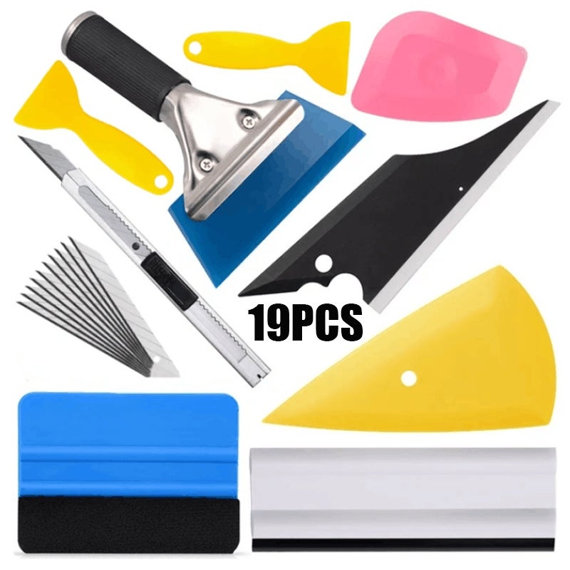 43-Piece Car Tint Film Application Tool Kit 19-piece car film tool