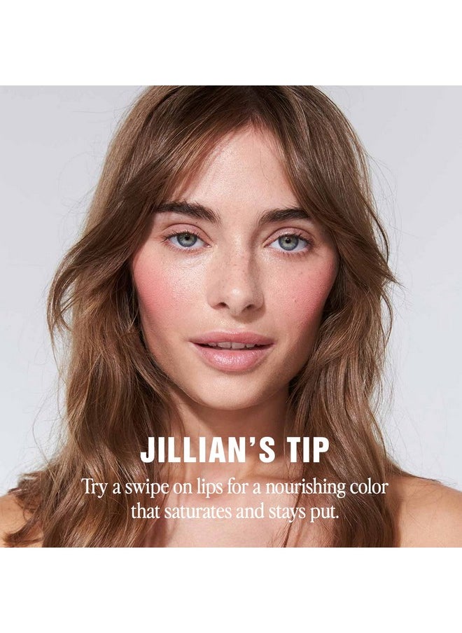 Jillian Dempsey - لون الخدود: أحمر خدود كريمي طبيعي سهل الدمج مع المكياج مع لون مغذي يدوم طويلاً I Rosy - Image 1