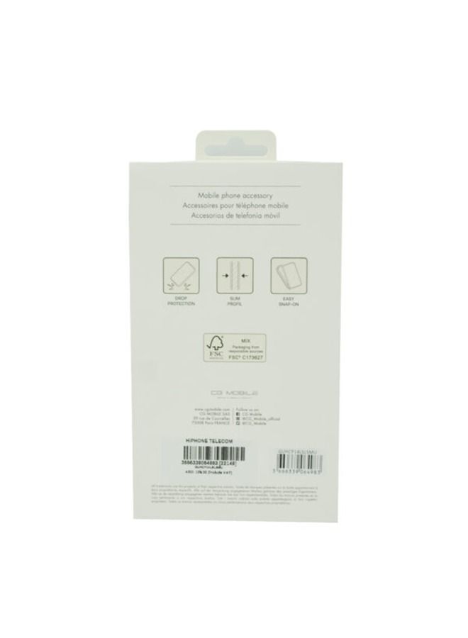 GUESS Silicone Pc Camera Script Logo Hard Case For iPhone 14 Pro Purple - Image 3